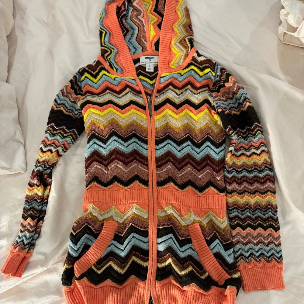 Missoni Colorful Zigzag Pattern Jacket. Target collection.